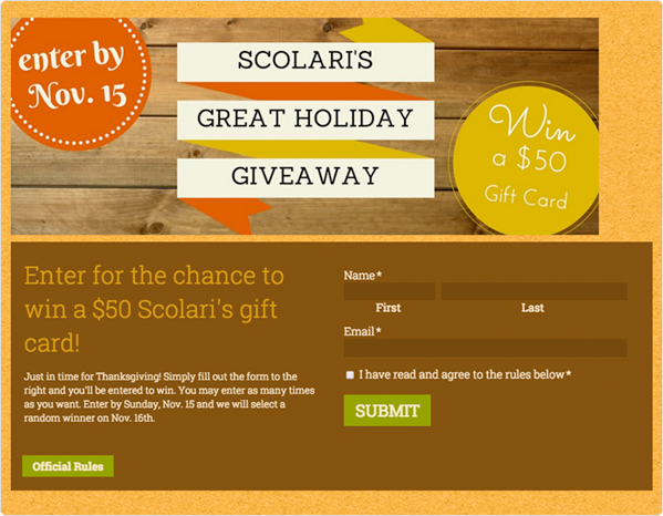 Grocery Store Gift Card Giveaway