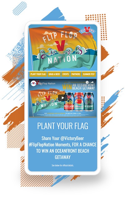 Victory Brewing Company’s “#FlipFlopNation Moments” Campaign
