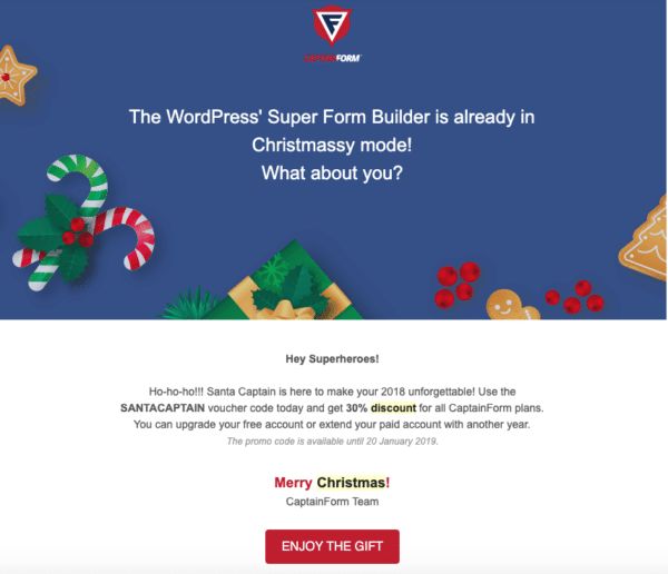 Marketing Automation from Captain Form for Holiday Marketing Strategy Time-Savers