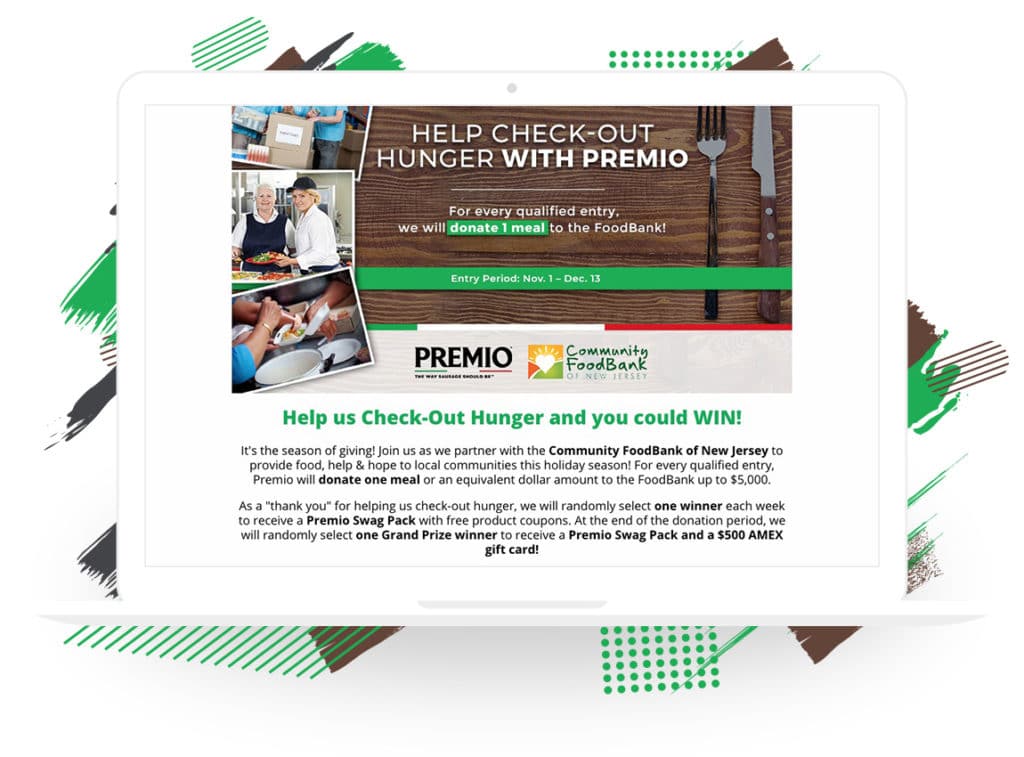 Premio Foods’ “Check-Out Hunger” Campaign