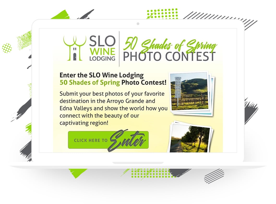 SLO Wine Lodging’s “50 Shades of Spring” Photo Contest