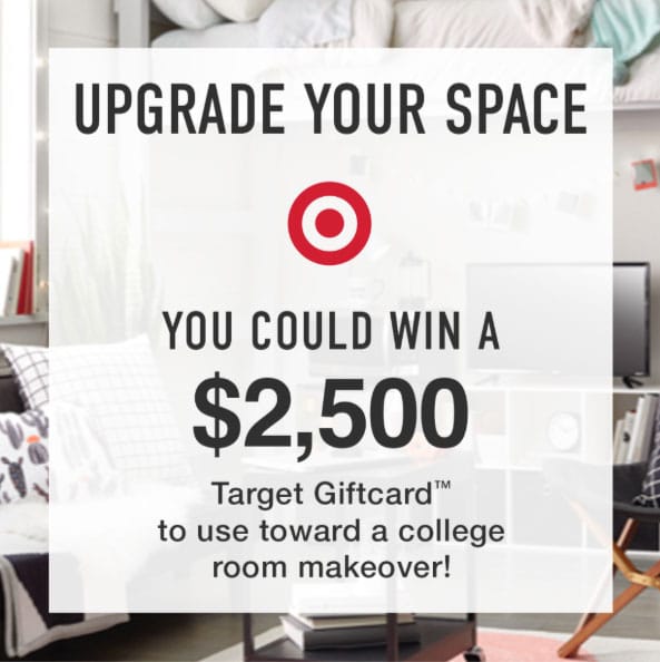 Target’s College Room Makeover Sweepstakes