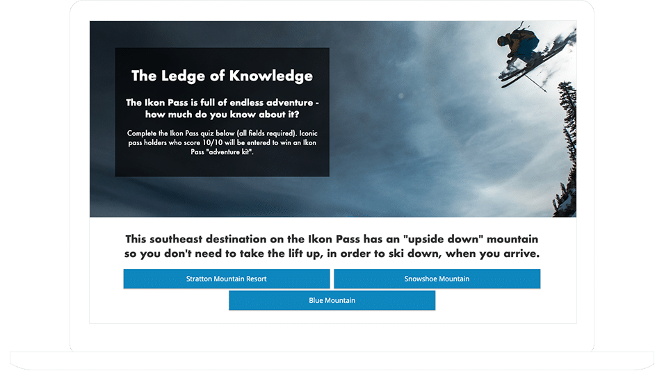 Ikon Pass’s “The Ledge Of Knowledge” Quiz