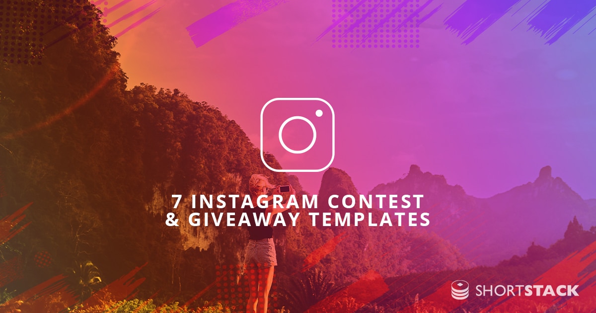 7 Instagram Contest and Giveaway Templates