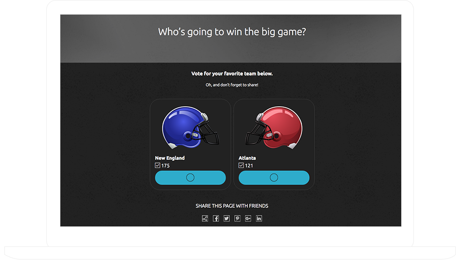 Voting Poll Template