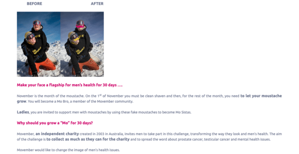 Ski Republic Creative Beard And Mustache Growing Challange