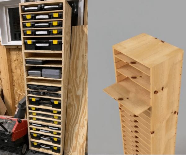 Industructables Speed Decluttering With A Prove Of Adjustable Shelves