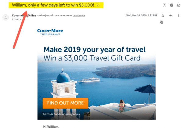 Personal for Email Subject Line to Skyrocket Open Rates