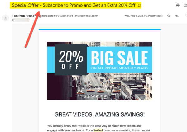 Offer for Email Subject Line to Skyrocket Open Rates
