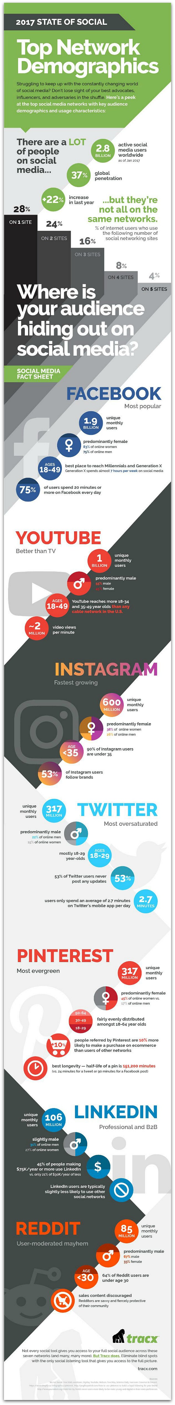 Best Social Networks to Reach Specific Demographics [Infographic]