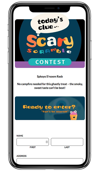Imperial Sugar Company’s “Scary Scramble” Giveaway