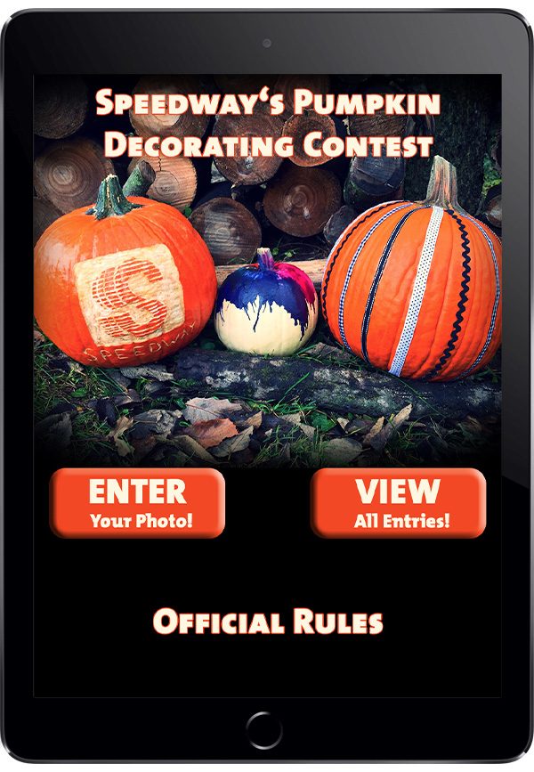Speedway’s Pumpkin Decorating Photo Contest