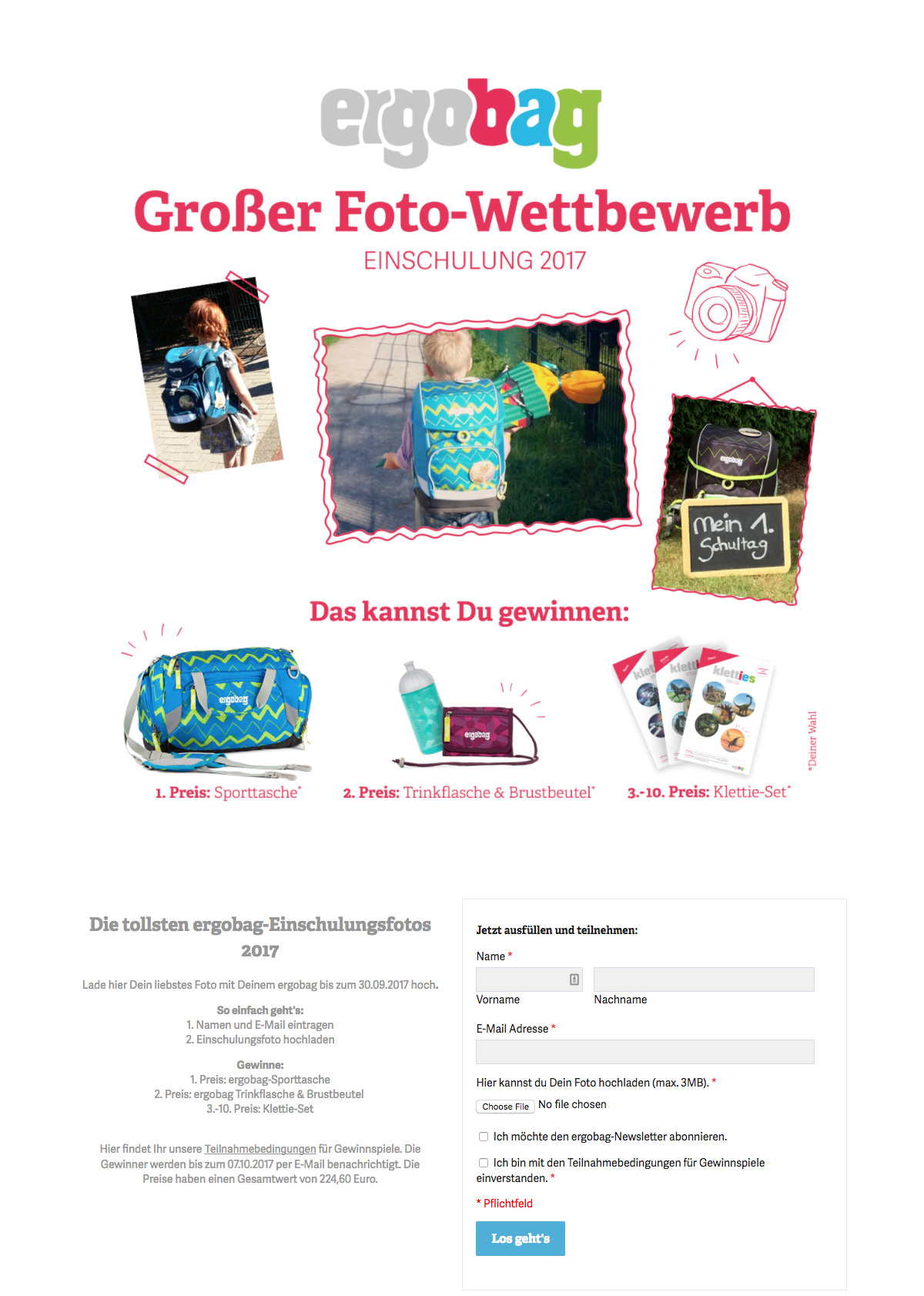 Campaign Examples: Giveaways with a Back-to-School Theme