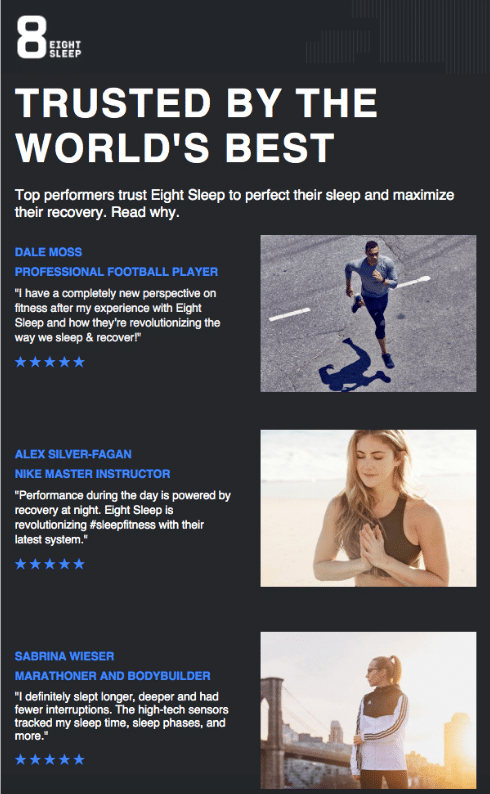 Man running and a girl for Eight Sleep Contest Follow-Up