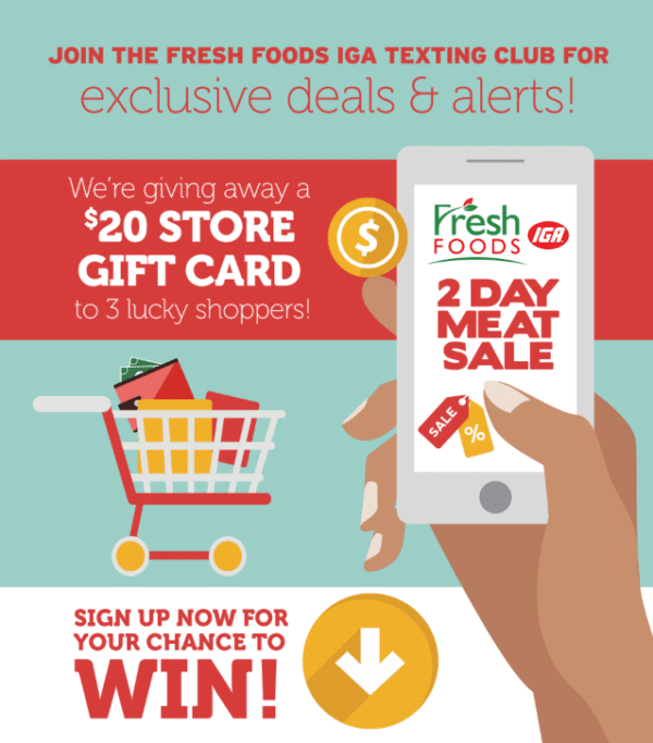 Contest Marketing Example - Gift Card