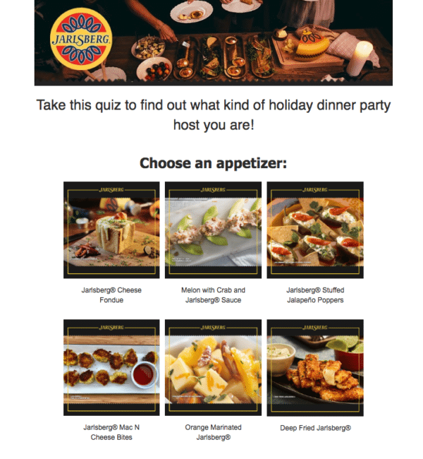 Contest Marketing Example - Jarlsberg