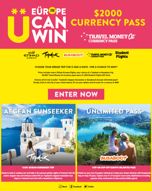 Contest Marketing Example - Holiday