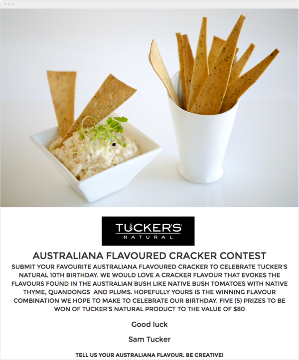 Tuckers Favorite Flavor Contest