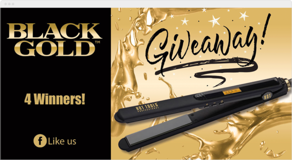 Flat Iron Giveaway Camapign
