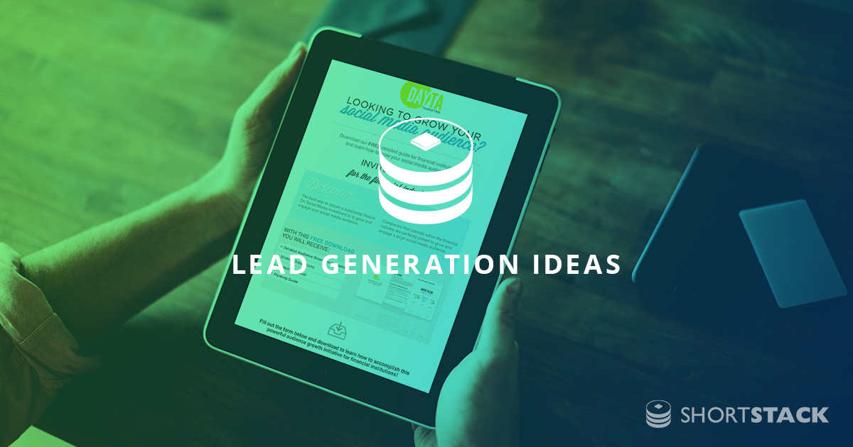 4 Easy Online B2B Lead Generation Ideas & Campaign Templates [2018]