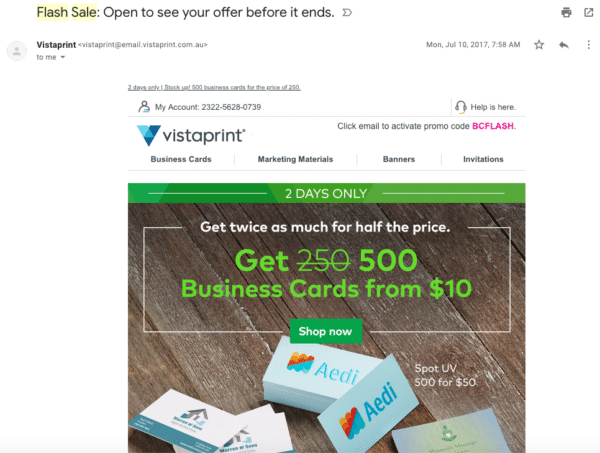 Flash Sales for eCommerce Promotion Ideas