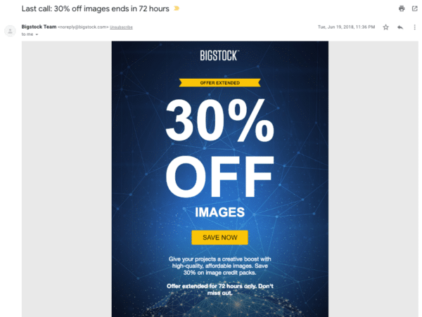 Limited Time Coupons or discounts for eCommerce Promotion Ideas