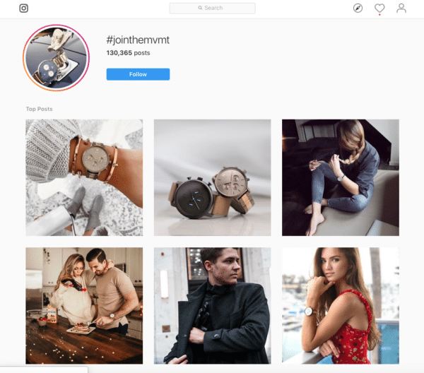 Have a branded hashtag for eCommerce Promotion Ideas