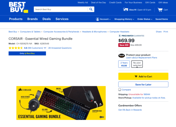 Bundle best-sellers with high margin products like Best Buys for eCommerce Promotion Ideas