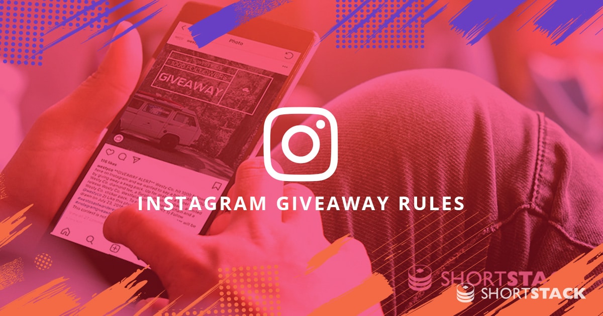 Example Giveaway Rules for Instagram Contests and Giveaways