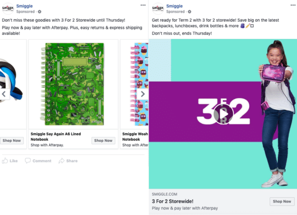 eCommerce Facebook ad examples - image 7