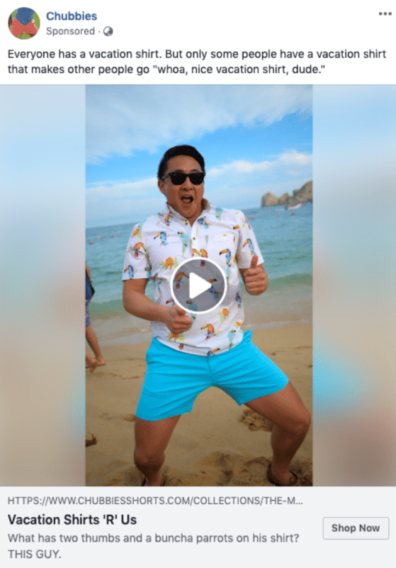 eCommerce Facebook ad examples - image 12