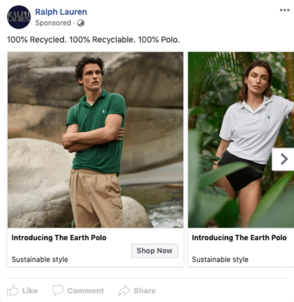 eCommerce Facebook ad examples - image 2