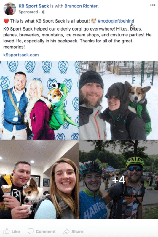 eCommerce Facebook ad examples - image 8