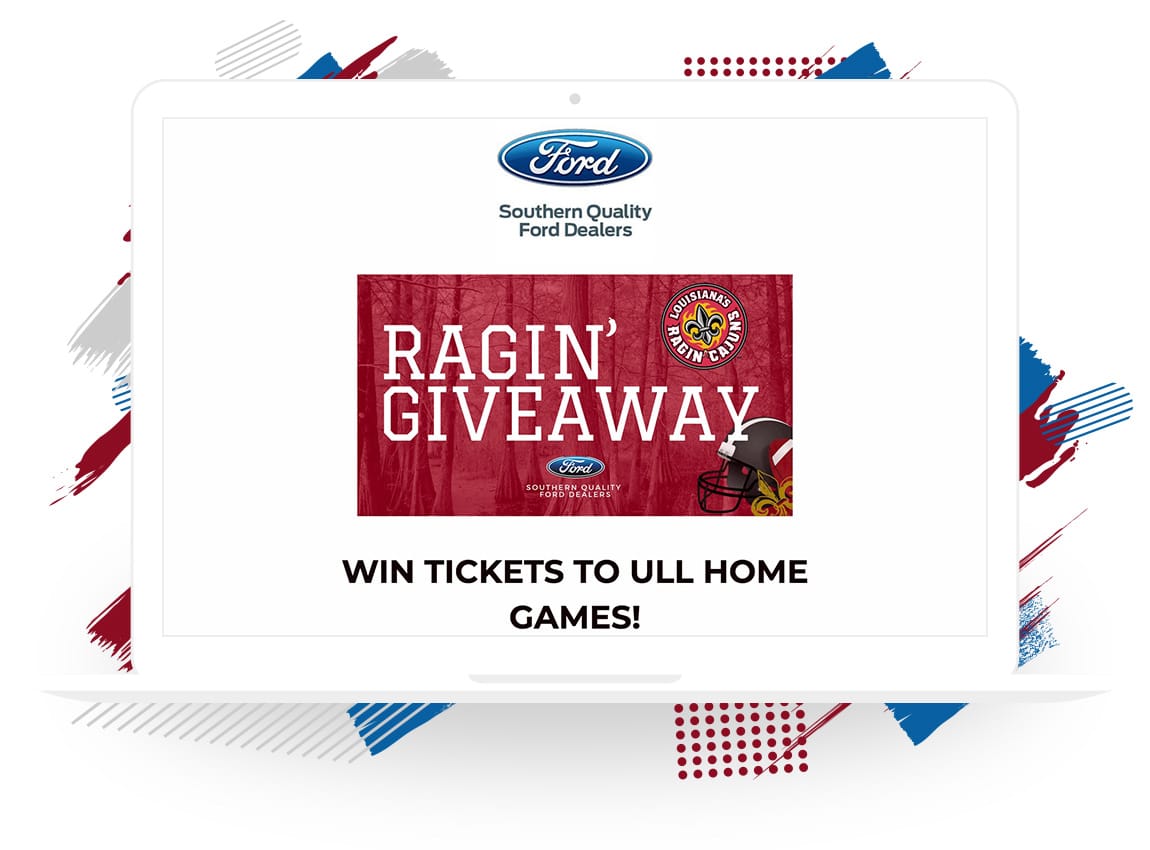 Southern Quality Ford’s “Ragin’ Giveaway”