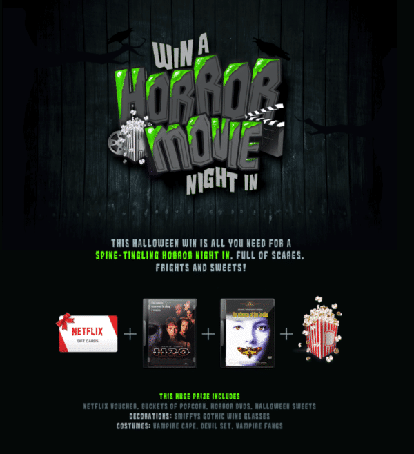 giveaway party supplies for Halloween Contest Ideas