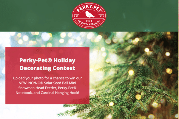 Perky-Pet Holiday Decorating Contest for Landing Page Design
