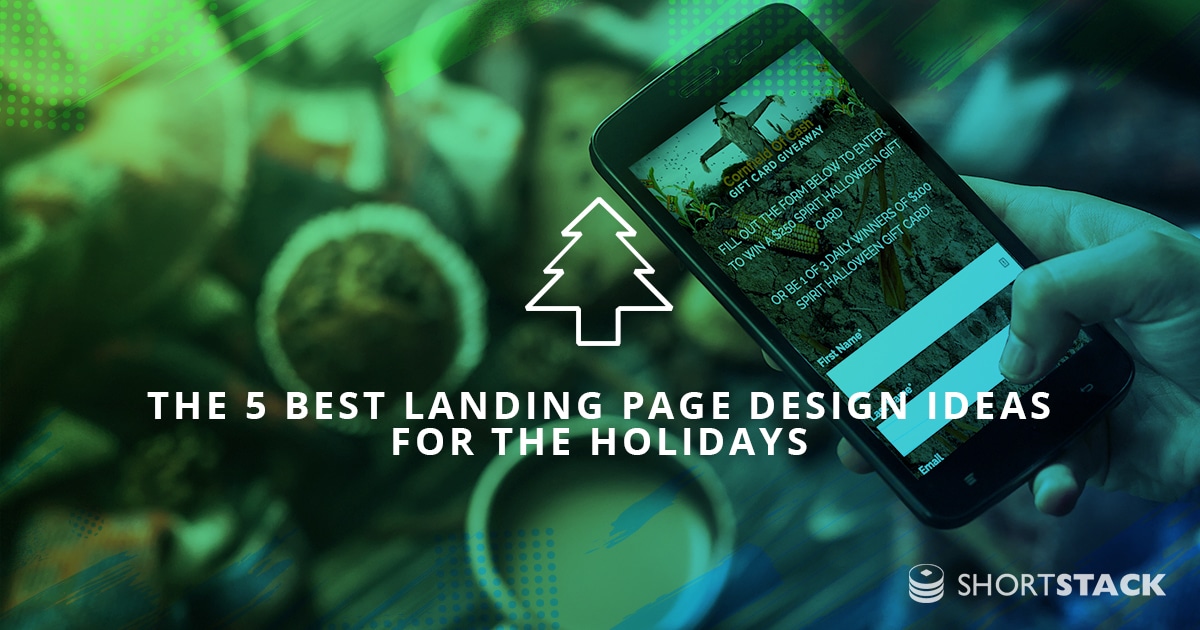 The 5 Best Landing Page Design Ideas for the Holidays