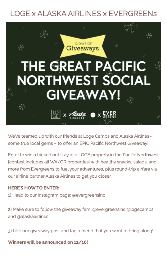 How Evergreens Restaurants Saw a 15% Sales Bump & 400% ROI with ShortStack Contests