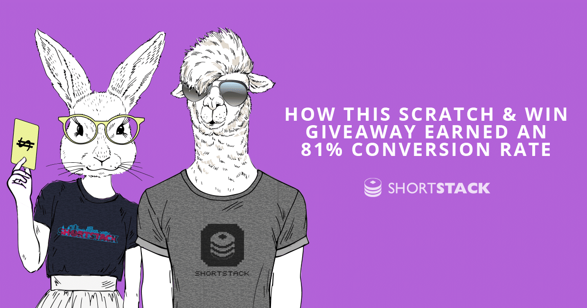 How This Scratch & Win Giveaway Earned an 81% Conversion Rate