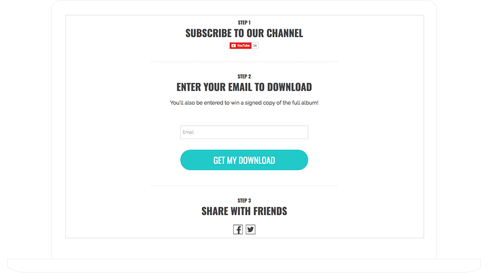 Content Giveaway Template
