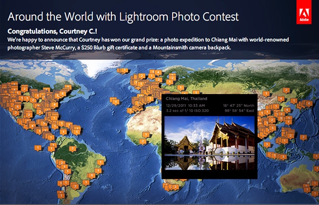Adobe Lightroom's Around the World campaign