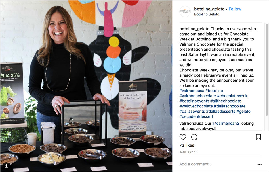 Botolino Gelato Example