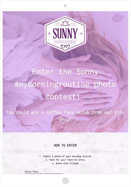 ShortStack Photo Upload Contest