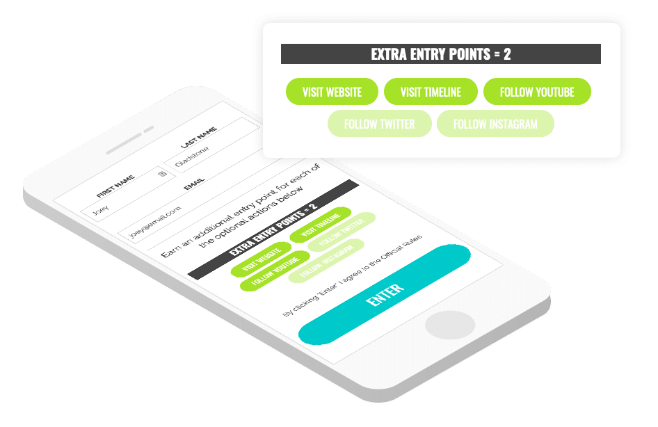 Choose your actions to award points for