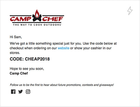 camp chef email