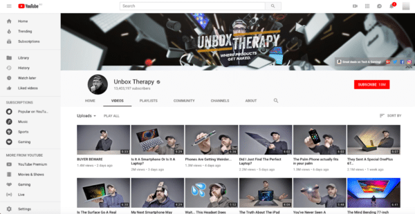 Unbox Therapy for Leverage User-Generated Content