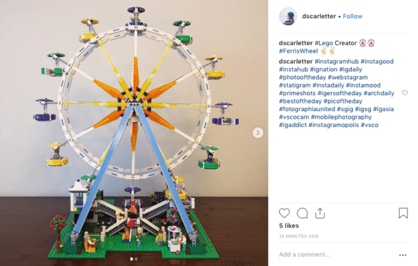 Social Media Photos like lego for Leverage User-Generated Content