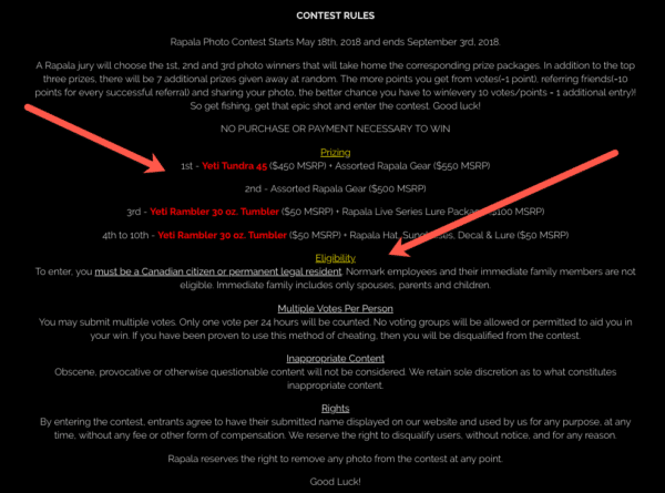 Contest Rules for Prevent Cheating In Your Facebook and Instagram Contests