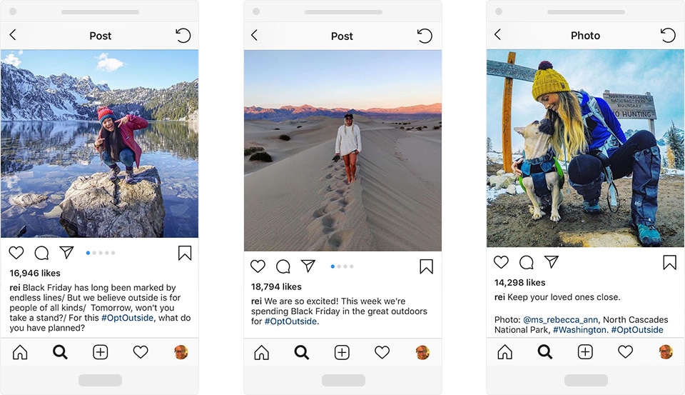 REI #OptOutside Challenge