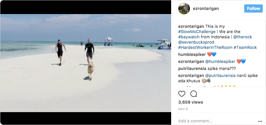 Slow-Mo Chalenge video